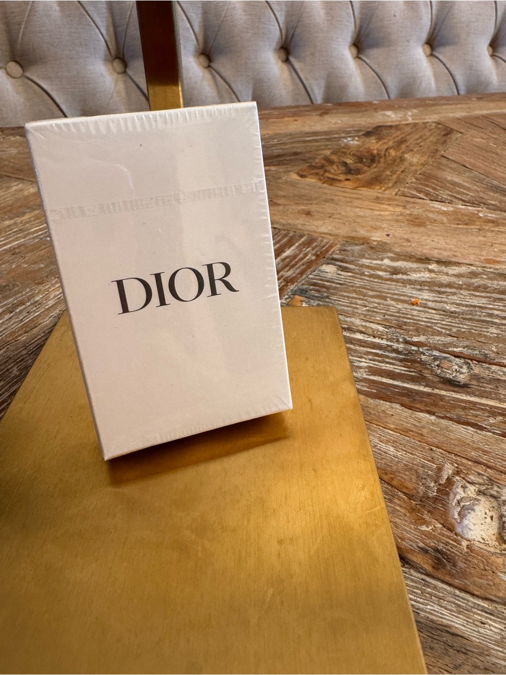 DIOR White Luxury Playing Cards ♥️